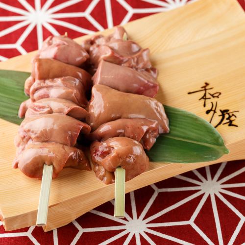 [Most Popular!] Grilled White Liver Skewers (2 pieces)