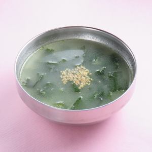 裙帶菜湯