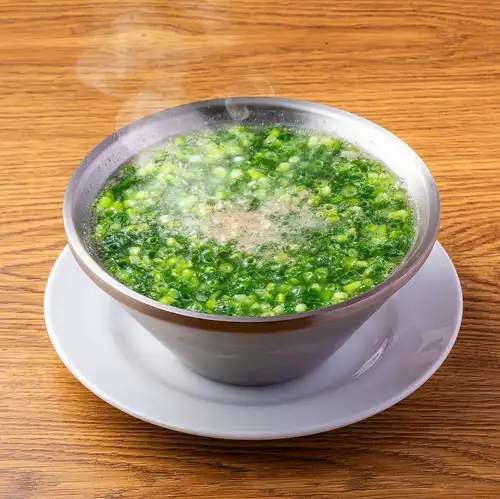 葱たっぷりテールスープ