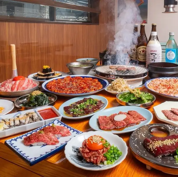 명물 13품 + 무제한 음료 포함! 능숙 코스