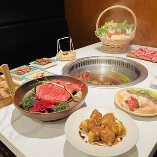 【当店おすすめ・接待・ご宴会に】A3国産和牛含む全14品！上品コース6800円