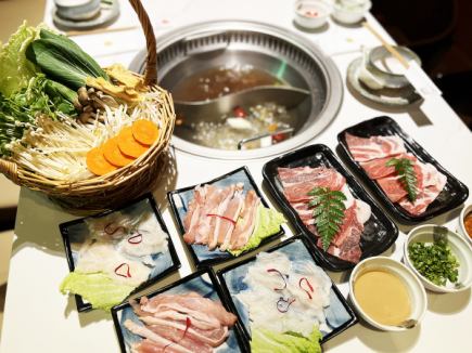 期間限定フェアー 薬膳の旬味食べ放題コース 通常価格 4,980円 → お得な価格 3,680円