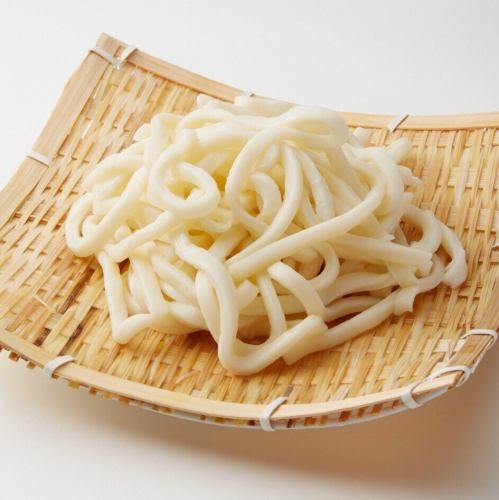 Sanuki udon You can enjoy a strong chewy texture and a chewy texture.