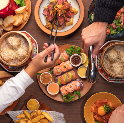2時間飲み放題付き!お料理6品&スイーツコース♪