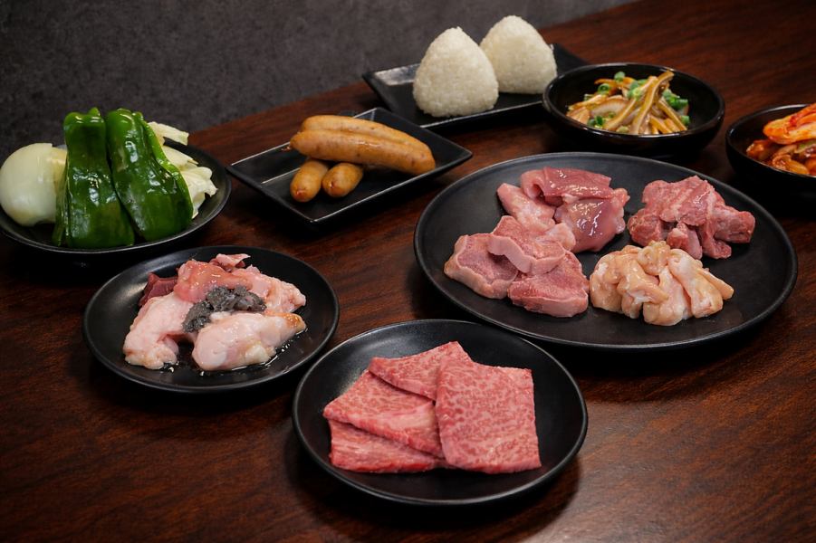 新鮮ほるもん弐日市亭得々セット