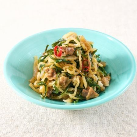 昔ながらのクープイリチー～昆布とあぐー豚の炒め煮～