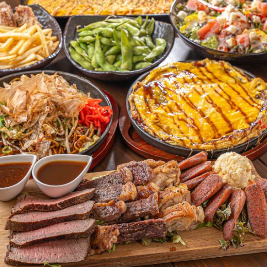 來音名物！ふわっと柔らかいお好み焼きと手捏ねハンバーグが美味い◎栗東の粉もん屋