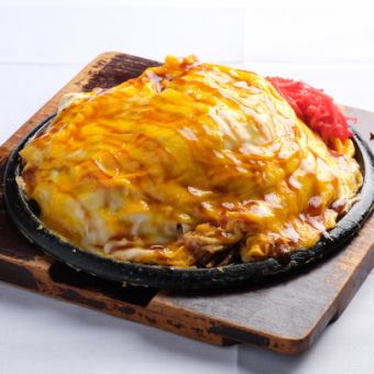 とろとろたまごのオム焼きそば