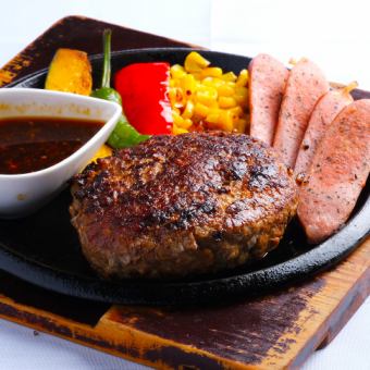 ハンバーグ&ハーブウィンナーセット