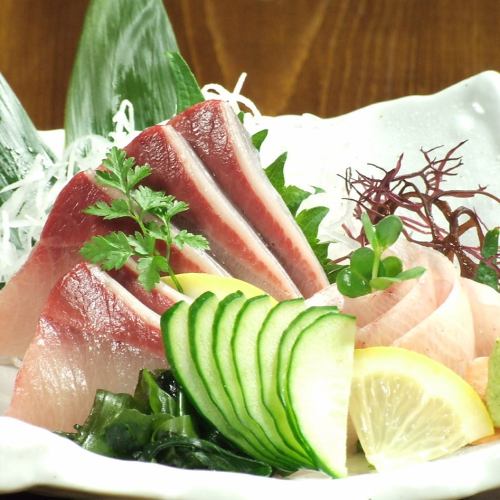 Yellowtail sashimi