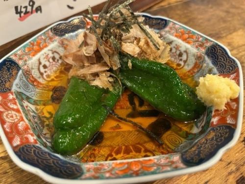 丸ごとピーマンの揚げ浸し(2個入り)