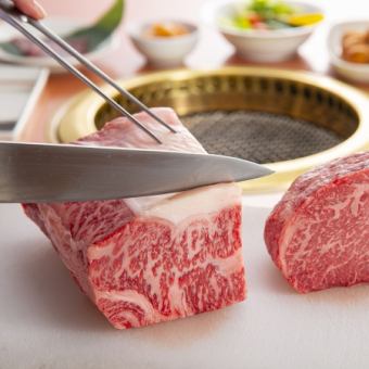 [All-you-can-eat one Kuroge Wagyu beef] (90 minutes to order)