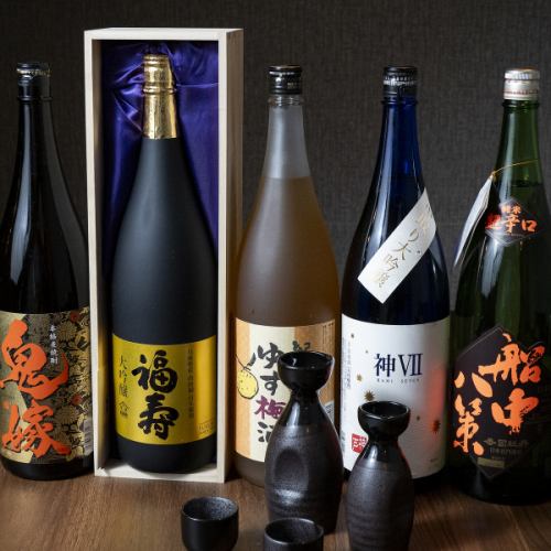 お酒の種類も豊富にご用意あり！
