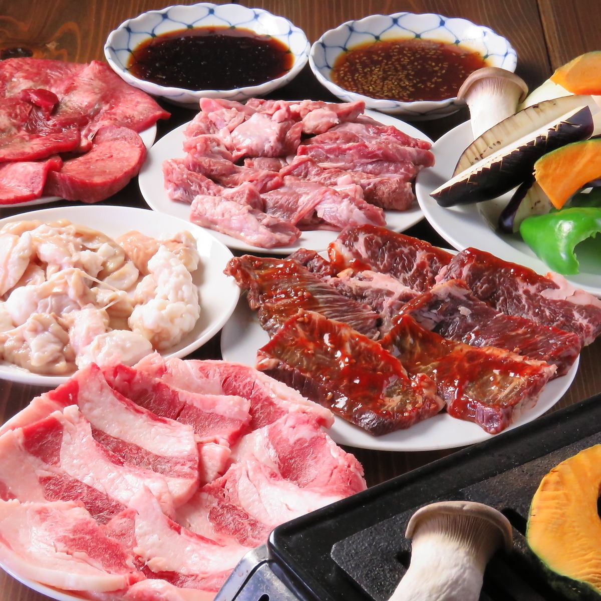 Enjoy all-you-can-eat yakiniku and lamb shabu at reasonable prices ♪ From solo to private reservations ◎