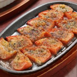 トマトのオリーブ焼き