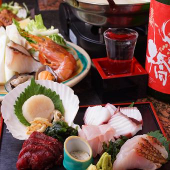 [6,000 yen course] 6 pieces of sashimi, grilled pork, etc.! Banquet with 13 dishes + 2 hours of all-you-can-drink★