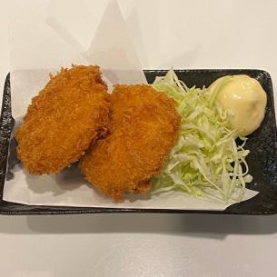 蟹奶油炸肉餅