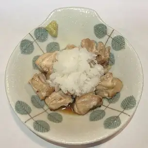 雞脖子配柚子醋