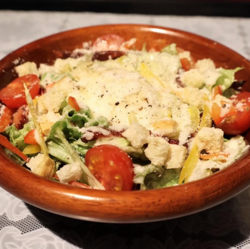 温玉シーザーサラダ