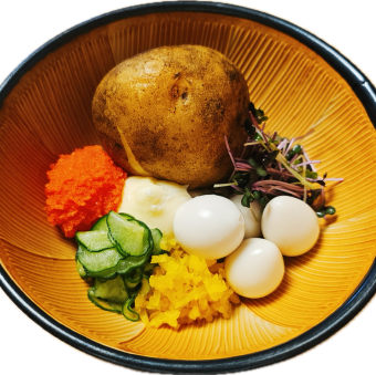 混ぜて食べるあったか明太ポテトサラダ