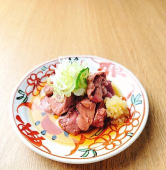 若鶏のレバ刺し