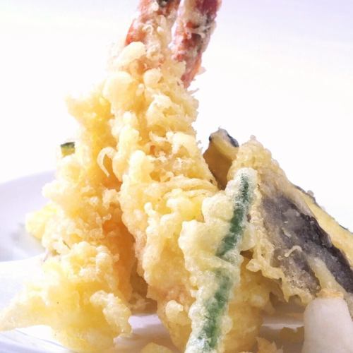 튀김 모듬(새우・야채)