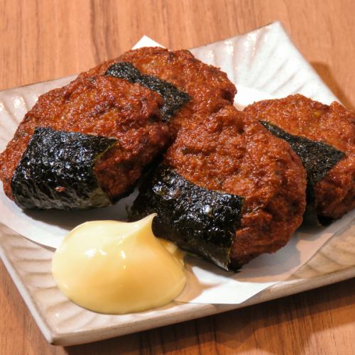 나가사키 스리신의 이소베 튀김