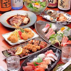 ご宴会歓迎会送別会に【飲み放題付】夏限定旬の味覚コース5000円