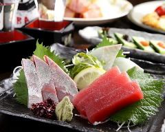 Sashimi of Shindai // Grilled beef tongue / Grilled pork tongue
