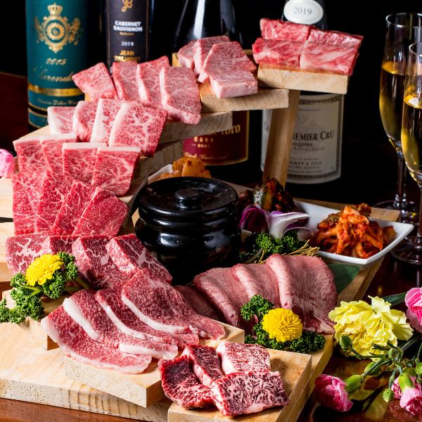 ★ WASSIA specialty Kobe beef all-you-can-eat course ★ Kobe_beef _free_rifills! [Order buffet]