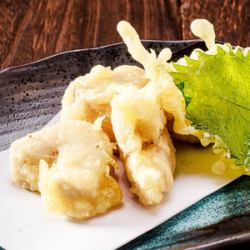 Bonito milt tempura