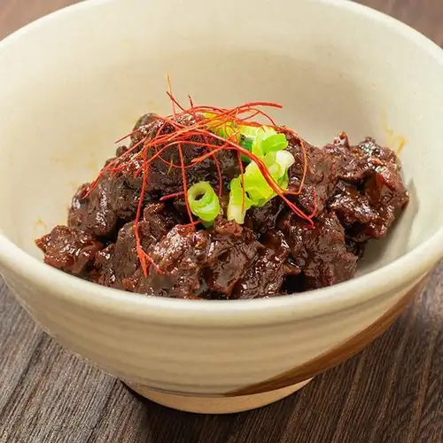 Sweetened whale meat