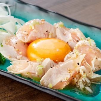 ＜フェア限定＞月見鶏ささみユッケ