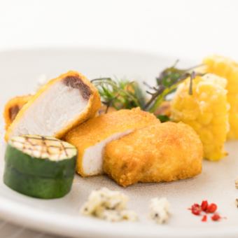 【女子会プラン】魚介料理がメインの全6品+180分飲み放題(4種のスパークリングカクテル入り)