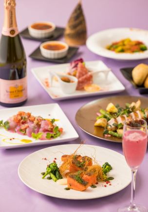 【季節のパーティープラン】旬の厳選食材を使用したご宴会にピッタリのコース