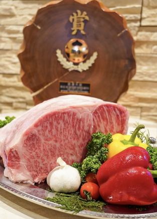 【ビストロアトリ 12周年記念】A5ランク鹿児島県産黒毛和牛サーロイン60分食べ放題プラン