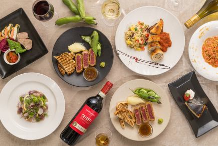 【季節のパーティープラン】旬の厳選食材を使用したご宴会にピッタリのコース