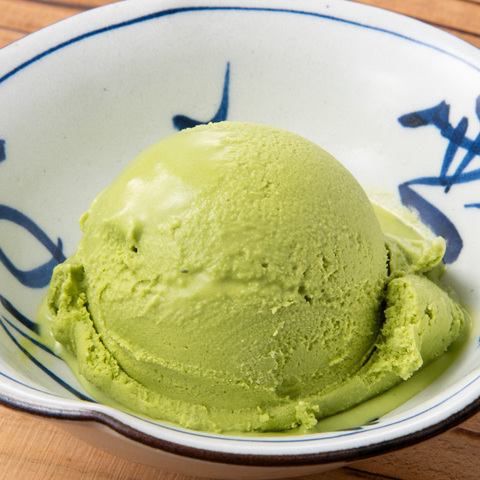 Matcha ice cream