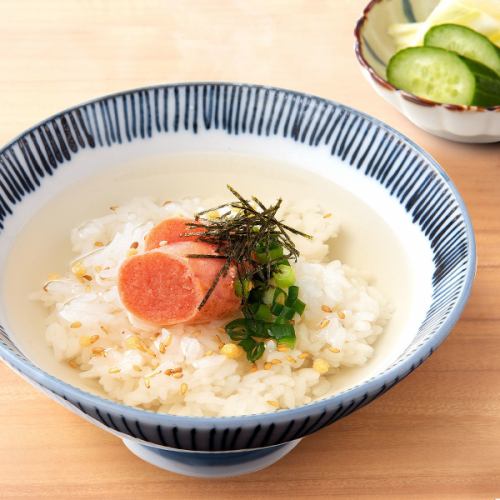 Dashi Chazuke (Mentaiko, Salmon, Plum)