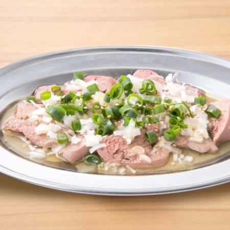 Chicken liver sashimi