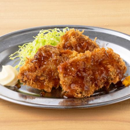 【肉料理】鶏レバカツ