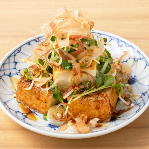 【酒場の定番】厚揚げ豆腐