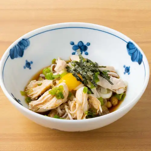【肉料理】ささみ納豆