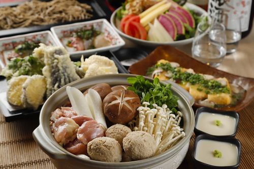 Chicken salt chanko nabe
