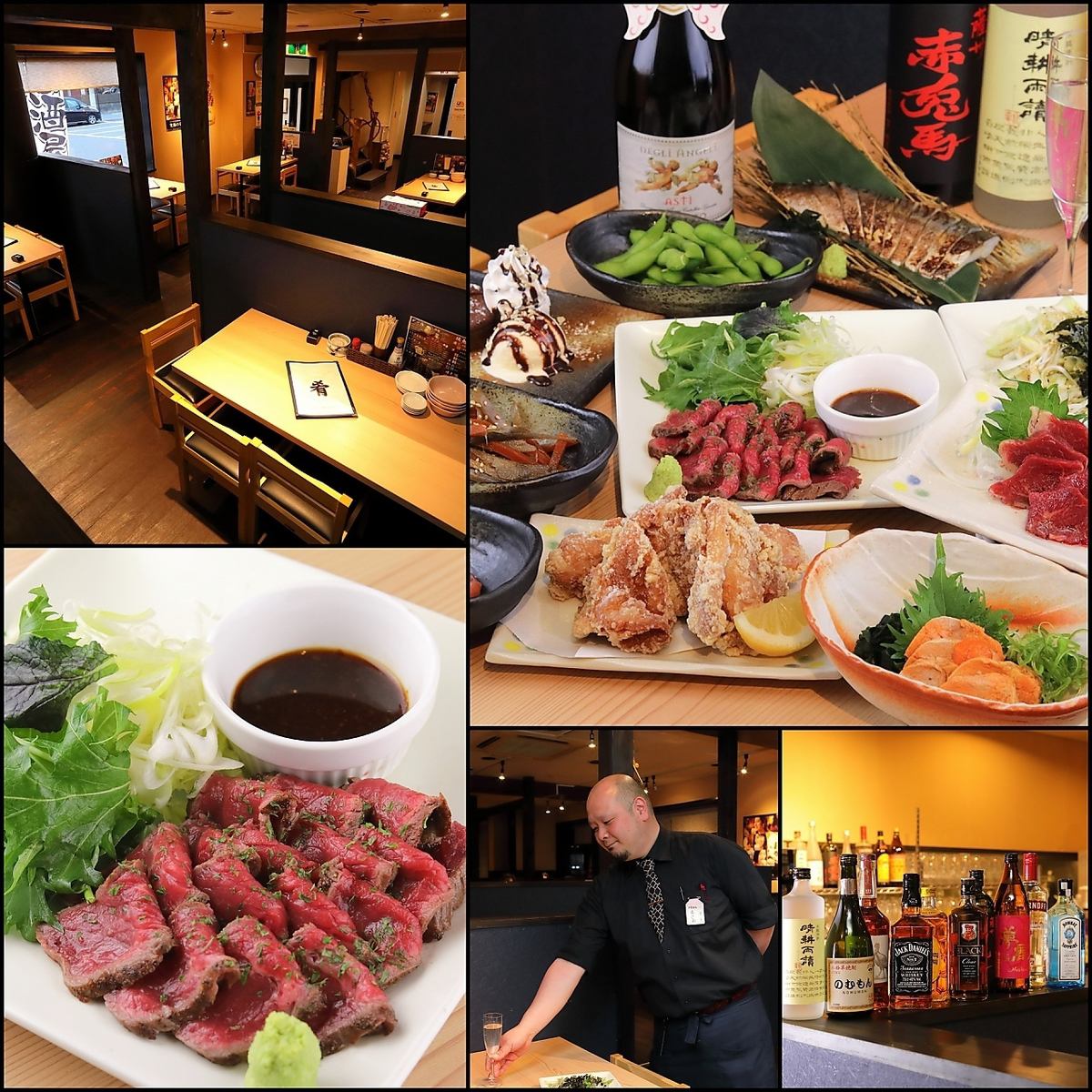 “Nomumon” is a place where you can enjoy delicious dishes and liquors at reasonable prices!