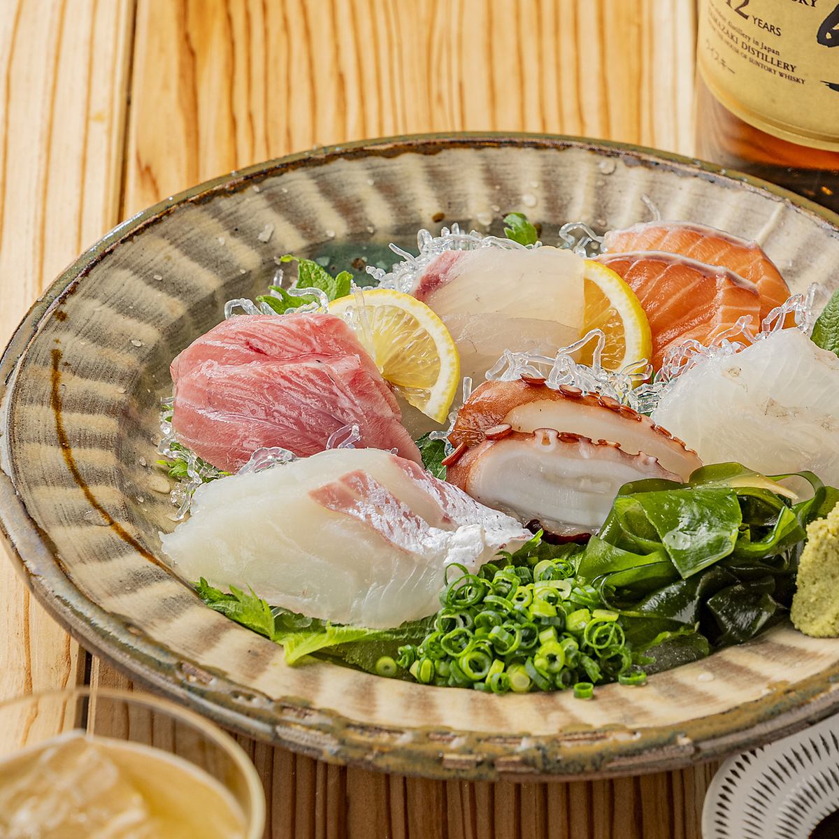 鮮度抜群の海鮮メニューを取り揃えております！