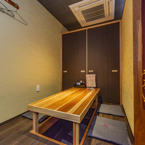 個室席ございます！