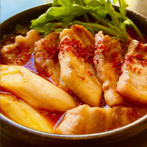 名物料理＆韓国風鉄板焼き