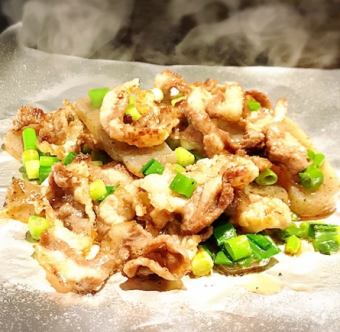 あごすじこんにゃく塩焼き