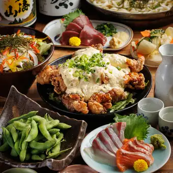 【迷ったらこれ】全7品2.5時間飲み放題付！選べるメインの定番宴会コース